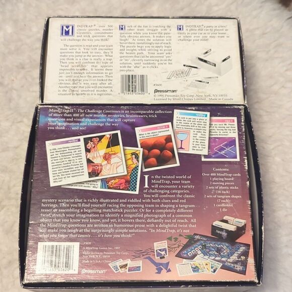 MindTrap game & Mind Trap II, It Will Challenge the Way You Think! - Picture 2 of 8